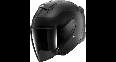 SHARK Skwal Jet Dark Shadow, Jethelm of scooter helm, Mat titan A08