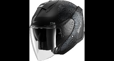 SHARK Skwal Jet SP Lyne, Jethelm of scooter helm, Mat Zwart-Antraciet-Antraciet KAA