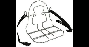 Steco Monkey Mee Bagagedrager Verbreder met Bevestiging Zilver