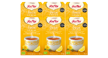 Yogi Tea Detox Met Citroen Voordeelverpakking