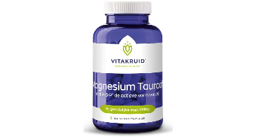 Vitakruid Magnesium Tauraat met Vitamine B6 (P-5-P) 180
