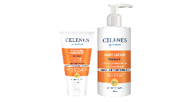 Celenes by Sweden Sea Buckthorn Huidverzorgingsset - Handcrème en Bodylotion -