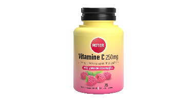 Roter Vitamine C 250 mg Met Zink Tabletten
