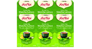 Yogi Tea Green Tea Matcha Lemon Voordeelverpakking