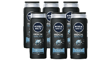 Nivea Men Rock Salts Douchegel Voordeelverpakking