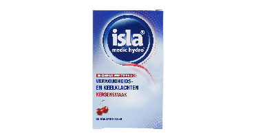 Isla Medic Hydro+ Kersen Keelpastilles - bij verkoudheids- en keelklachten