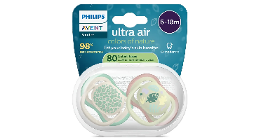 Avent Ultra Air Fopspeen Leaves 6-18M
