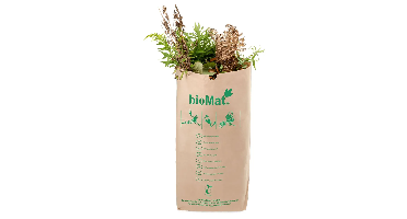Biomat Papieren Compost Afvalzakken 80LT