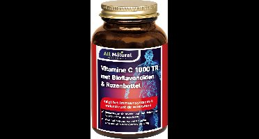 All Natural Vitamine C 1000 TR met Bioflavonoïden & Rozenbottel Tabletten