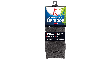 Lucovitaal Bamboe Sokken Antraciet 39-42