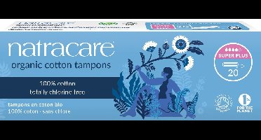 Natracare Cotton Tampons Super Plus