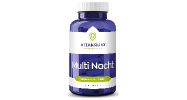 Vitakruid Multi Nacht HD 100% Vegan Tabletten