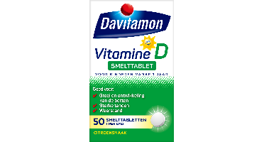 Davitamon Vitamine D Kind Smelttabletten