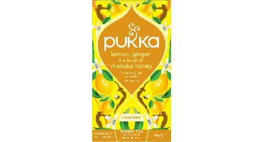 Pukka Lemon Ginger & Manuka Honey Thee