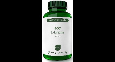 AOV 607 L- Lysine HCl 500mg Vegacaps