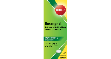 Roter Noscapect Tabletten
