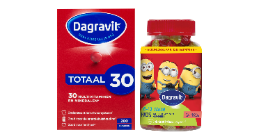 Dagravit Family Pack Totaal 30 + Kids Multivitaminen Gummies