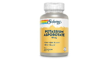 Solaray Potassium Asporotate 99mg Capsules