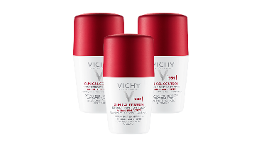 Vichy Clinical Control 96 uur Deodorant Roller Multiverpakking