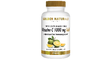 Golden Naturals Vitamine C 1000 mg Gold Tabletten