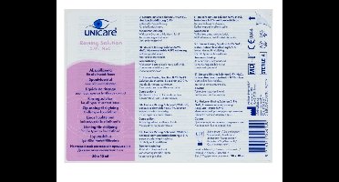 Unicare Rinsing Solution Lenzenvloeistof 0,9% NaCI