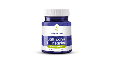 Vitakruid Saffraan 28 mg (Affron®) & L-Theanine Groene Thee