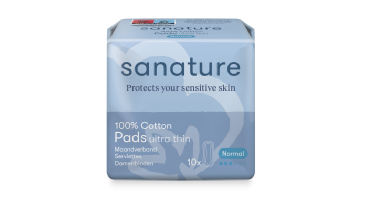 Sanature 100% Katoenen Maandverband Ultra Dun