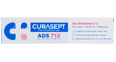 Curasept ADS 712 Gel-Tandpasta 0.12% CHX
