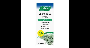 A.Vogel Vitamine D3 10 ?g Tabletten
