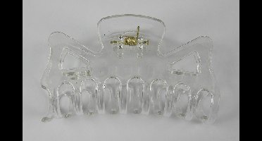 Hair Mode Haarklem Transparant 9cm