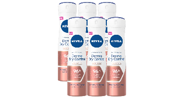 Nivea Derma Dry Control Anti-transpirant Spray Voordeelverpakking