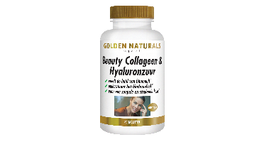 Golden Naturals Beauty Collageen & Hyaluronzuur Tabletten