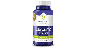 Vitakruid Curcuma C3-2X (95% curcuminoïden) met Bioperine® 60