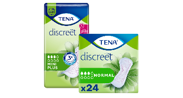 TENA Discreet Mini Plus + Normal Combiverpakking