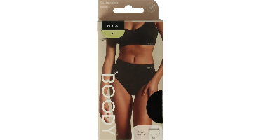 Boody Full Brief Taille Slip Zwart M
