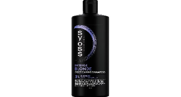 Syoss Intense Blonde Deep Caring Shampoo 3% Blond Booster