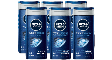 Nivea Men Cool Kick Shower Gel Voordeelverpakking