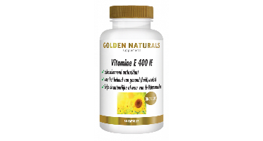 Golden Naturals Vit E 400ie Capsules