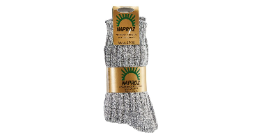 Naproz Noorse Sokken 39-42 Grijs