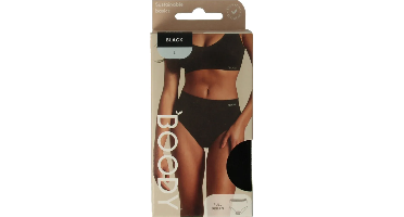Boody Full Brief Taille Slip Zwart L