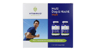 Vitakruid Multi Dag & Nacht Man 100% Vegan 2 x 90