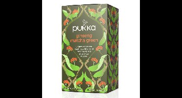 Pukka Ginseng Matcha Green Thee