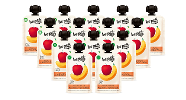 Be Plus Knijpfruit Apple & Banana Multiverpakking