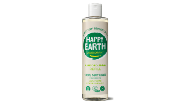 Happy Earth 100% Natural Deo Spray Unscented Hypoallergenic Refill
