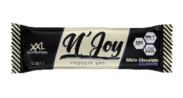 XXL Nutrition N'Joy Proteïne Bar Witte Chocolade & Bosbes