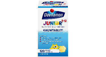 Davitamon Junior 3+ KauwVitamines Banaan 120st