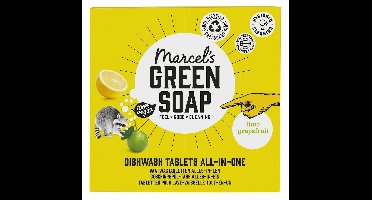 Marcels Green Soap Vaatwastabletten Grapefruit & Limoen