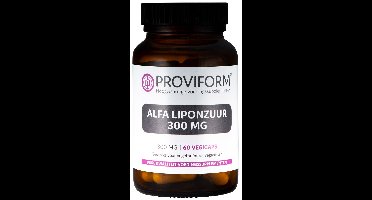 Proviform Alfa Liponzuur 300mg Vegicaps 60st