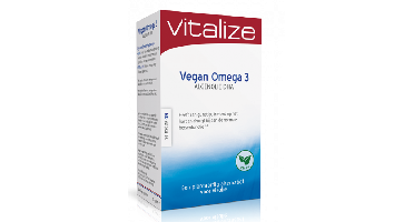 Vitalize Vegan Omega 3 Algenolie DHA Capsules