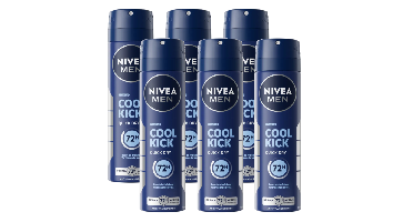 Nivea Men Cool Kick Deodorant Spray Voordeelverpakking